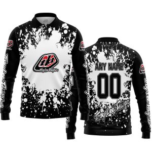 LIMITED EDITION MOTOCROCSS - CUSTOM NAME - TROY LEE DESIGNS - LONG SLEEVE POLO SHIRT