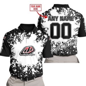 LIMITED EDITION MOTOCROCSS - CUSTOM NAME - TROY LEE DESIGNS - POLO SHIRT