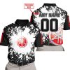 LIMITED EDITION MOTOCROCSS - CUSTOM NAME - YAMAHA - RED - POLO SHIRT