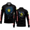LIMITED EDITION SUPERMAN - ROCKSTAR ENERGY - LONG SLEEVE POLO SHIRT