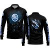 LIMITED EDITION SUPERMAN - YAMAHA BLUE - LONG SLEEVE POLO SHIRT