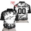 LIMITED EDITION MOTOCROCSS - CUSTOM NAME - ALPINESTARS - POLO SHIRT