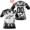 LIMITED EDITION MOTOCROCSS - CUSTOM NAME - ALPINESTARS - T-SHIRT