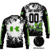 LIMITED EDITION MOTOCROCSS - CUSTOM NAME - KAWASAKI - SWEATER UGLY
