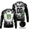 LIMITED EDITION MOTOCROCSS - CUSTOM NAME - MONSTER ENERGY - SWEATER UGLY