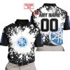 LIMITED EDITION MOTOCROCSS - CUSTOM NAME - YAMAHA - BLUE - POLO SHIRT