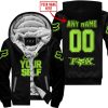 GO FOX YOUR SELF – LIMITED EDITION – FOX RACING - GREEN 1 - FLEECE ZIP HOODIE