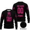 GO FOX YOUR SELF – LIMITED EDITION – FOX RACING - PINK 1 - SWEATER UGLY