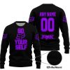 GO FOX YOUR SELF – LIMITED EDITION – FOX RACING - PURPLE - SWEATER UGLY