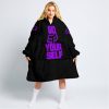 GO FOX YOUR SELF – LIMITED EDITION – FOX RACING - PURPLE - OODIE BLANKET HOODIE