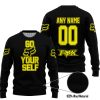 GO FOX YOUR SELF – LIMITED EDITION – FOX RACING - YELLOW - SWEATER UGLY