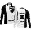LIMITED EDITION - CUSTOM NAME MOTOCROCSS V2 - DUCATI - LONG SLEEVE POLO SHIRT