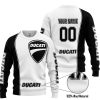 LIMITED EDITION - CUSTOM NAME MOTOCROCSS V2 - DUCATI - SWEATER UGLY