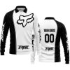 LIMITED EDITION - CUSTOM NAME MOTOCROCSS V2 - FOX RACING - LONG SLEEVE POLO SHIRT