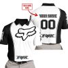 LIMITED EDITION - CUSTOM NAME MOTOCROCSS V2 - FOX RACING - POLO SHIRT