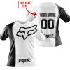 LIMITED EDITION - CUSTOM NAME MOTOCROCSS V2 - FOX RACING - T-SHIRT