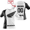 LIMITED EDITION - CUSTOM NAME MOTOCROCSS V2 - HONDA - T-SHIRT