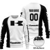 LIMITED EDITION - CUSTOM NAME MOTOCROCSS V2 - KAWASAKI - SWEATER UGLY