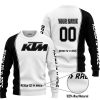 LIMITED EDITION - CUSTOM NAME MOTOCROCSS V2 - KTM - SWEATER UGLY