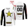 LIMITED EDITION - CUSTOM NAME MOTOCROCSS V2 - ROCKSTAR ENERGY - JERSEY