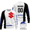 LIMITED EDITION - CUSTOM NAME MOTOCROCSS V2 - SUZUKI - SWEATER UGLY