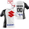 LIMITED EDITION - CUSTOM NAME MOTOCROCSS V2 - SUZUKI - T-SHIRT