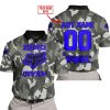 ZERO FOX GIVEN – LIMITED EDITION – FOX RACING CAMO - BLUE - POLO SHIRT
