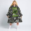 ZERO FOX GIVEN – LIMITED EDITION – FOX RACING CAMO - GREEN 1 - OODIE BLANKET HOODIE
