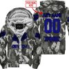 ZERO FOX GIVEN – LIMITED EDITION – FOX RACING CAMO - NAVY - FLEECE ZIP HOODIE