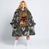 ZERO FOX GIVEN – LIMITED EDITION – FOX RACING CAMO - ORANGE - OODIE BLANKET HOODIE