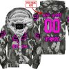 ZERO FOX GIVEN – LIMITED EDITION – FOX RACING CAMO - PINK - FLEECE ZIP HOODIE