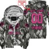 ZERO FOX GIVEN – LIMITED EDITION – FOX RACING CAMO - PINK  1 - FLEECE ZIP HOODIE