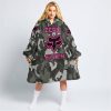 ZERO FOX GIVEN – LIMITED EDITION – FOX RACING CAMO - PINK  1 - OODIE BLANKET HOODIE