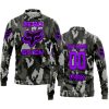 ZERO FOX GIVEN – LIMITED EDITION – FOX RACING CAMO - PURPLE - LONG SLEEVE POLO SHIRT