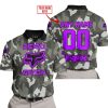 ZERO FOX GIVEN – LIMITED EDITION – FOX RACING CAMO - PURPLE - POLO SHIRT