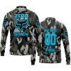 ZERO FOX GIVEN – LIMITED EDITION – FOX RACING CAMO - SKY BLUE - LONG SLEEVE POLO SHIRT