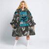 ZERO FOX GIVEN – LIMITED EDITION – FOX RACING CAMO - SKY BLUE - OODIE BLANKET HOODIE