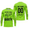 RACING GIRLS LIKE IT DIRTY - FOX RACING - GREEN 1 - JERSEY