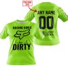 RACING GIRLS LIKE IT DIRTY - FOX RACING - GREEN 1 - T-SHIRT
