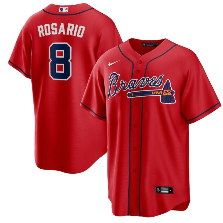 ATLANTA BRAVES BASEBALL JERSEY DV39