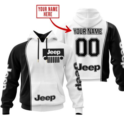 Limited Edition - Custom Name Jeep - Black