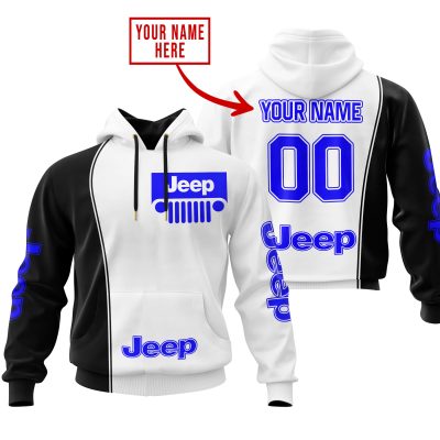 Limited Edition - Custom Name Jeep - Blue