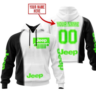 Limited Edition - Custom Name Jeep - Green