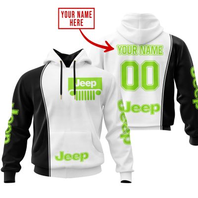Limited Edition - Custom Name Jeep - Green 1