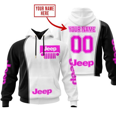 Limited Edition - Custom Name Jeep - Pink