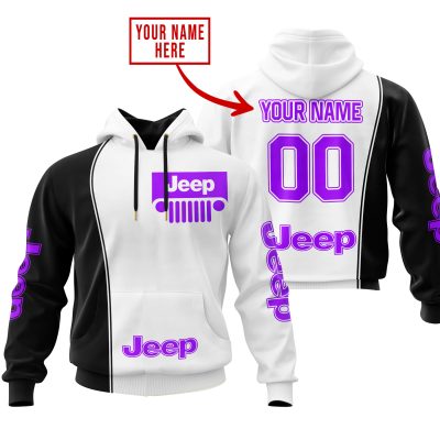 Limited Edition - Custom Name Jeep - Purple