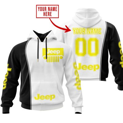 Limited Edition - Custom Name Jeep - Yellow