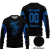 WHAT THE FOX – LIMITED EDITION – POLARIS - BLACK BLUE - SWEATER UGLY