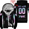 WHAT THE FOX – LIMITED EDITION – FOX RACING - BLACK V1 - FLEECE ZIP HOODIE