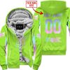 WHAT THE FOX – LIMITED EDITION – FOX RACING - GREEN 1 V1 - FLEECE ZIP HOODIE